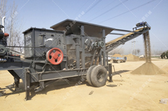 對(duì)輥機(jī),直線篩發(fā)貨圖片_發(fā)往廣東肇慶_處理干粉沙漿