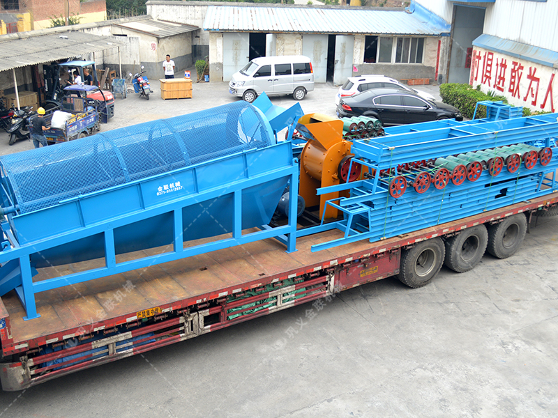 SCF88雙級破碎機,篩分機生產線發貨圖片_發往甘肅武威_破碎紅土