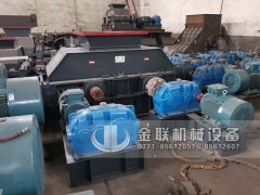 大型雙齒輥破碎機 無軸滾筒篩分機發貨圖片